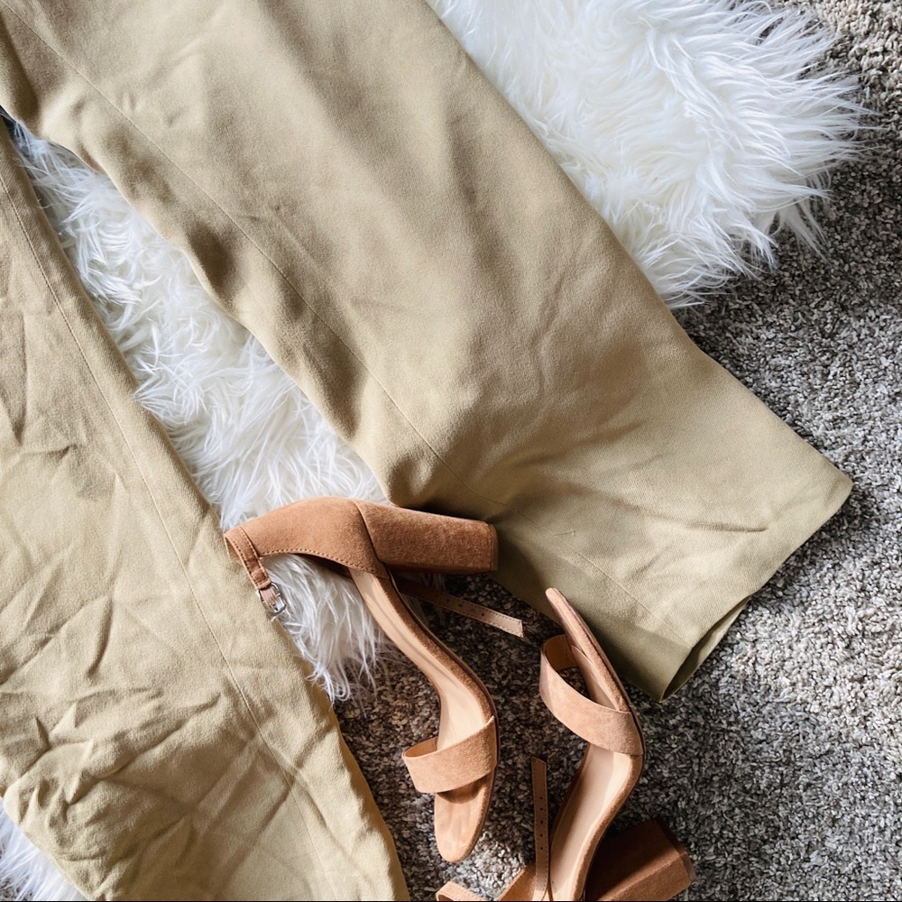 Vintage Josephine Chaus Petite Silk High Waist Trousers Size 4P - Picture 3 of 7